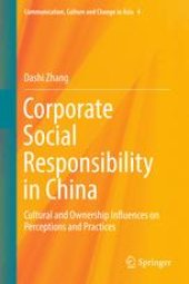 book Corporate Social Responsibility in China: Cultural and Ownership Influences on Perceptions and Practices