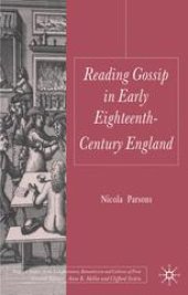 book Reading Gossip in Early Eighteenth-Century England