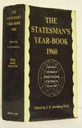 book The Statesman’s Year-Book: Statistical and Historical Annual of the States of the World for the Year 1960