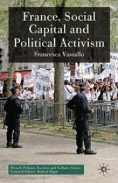 book France, Social Capital and Political Activism