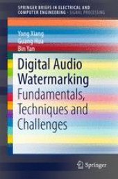 book Digital Audio Watermarking: Fundamentals, Techniques and Challenges