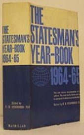 book The Statesman’s Year-Book: Statistical and Historical Annual of the States of the World for the Year 1964–1965