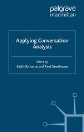 book Applying Conversation Analysis