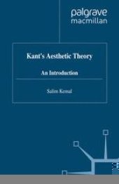 book Kant’s Aesthetic Theory: An Introduction