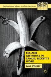 book Sex and Aesthetics in Samuel Beckett’s Work