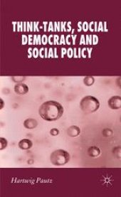 book Think-Tanks, Social Democracy and Social Policy