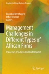 book Management Challenges in Different Types of African Firms: Processes, Practices and Performance