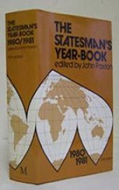 book The Statesman’s Year-Book: Statistical and Historical Annual of the States of the World for the Year 1980–1981