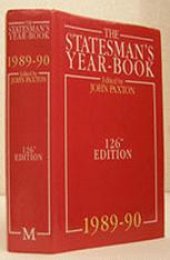 book The Statesman’s Year-Book: Statistical and Historical Annual of the States of the World for the Year 1989–1990