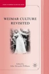 book Weimar Culture Revisited