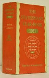 book The Statesman’s Year-Book: Statistical and Historical Annual of the States of the World for the Year 1961