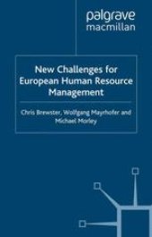 book New Challenges for European Human Resource Management