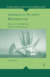 book American Puppet Modernism: Essays on the Material World in Performance