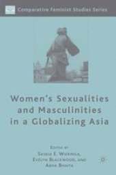 book Women’s Sexualities and Masculinities in a Globalizing Asia