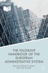 book The Palgrave Handbook of the European Administrative System