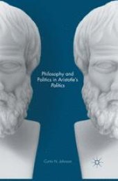 book Philosophy and Politics in Aristotle’s Politics