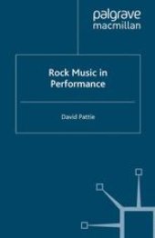 book Rock Music in Performance