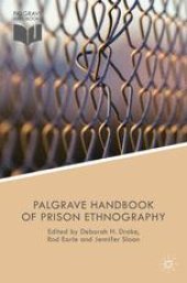 book The Palgrave Handbook of Prison Ethnography