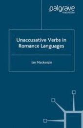 book Unaccusative Verbs in Romance Languages