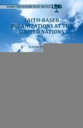 book Faith-Based Organizations at the United Nations