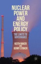 book Nuclear Power and Energy Policy: The Limits to Governance