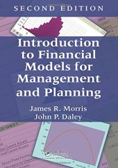 book Introduction to Financial Models for Management and Planning, Second Edition