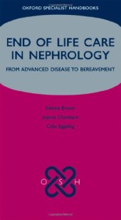 book End of life care in nephrology : from advanced disease to bereavement