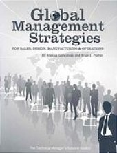 book Global management strategies : sales, design, manufacturing and operations