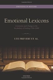 book Emotional lexicons : continuity and change in the vocabulary of feeling 1700-2000