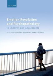 book Emotion regulation and psychopathology in children and adolescents