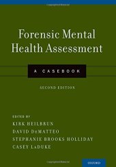 book Forensic mental health assessment : a casebook