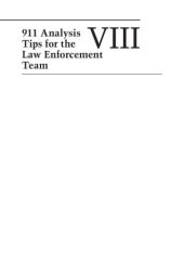 book Analyzing 911 homicide calls : practical aspects and applications