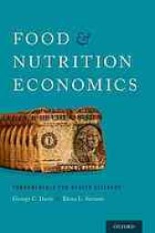 book Food and nutrition economics : fundamentals for health sciences