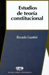 book Estudios de teoría constitucional