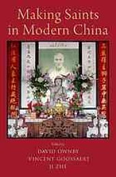 book Making saints in modern China