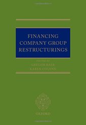 book Financing company group restructurings