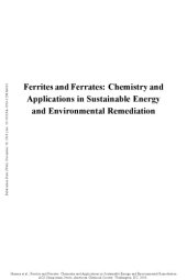 book Ferrites and ferrates : chemistry and applications in sustainable energy and environmental remediation