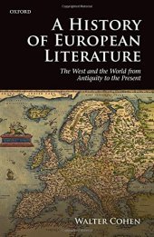 book A history of European literature : the West and the world from antiquity to the present