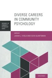 book Diverse careers in community psychology