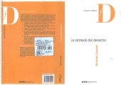 book La sintaxis del derecho