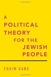 book A political theory for the Jewish people