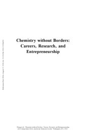 book Chemistry without borders : careers, research, and entrepreneurship