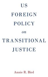 book US foreign policy on transitional justice