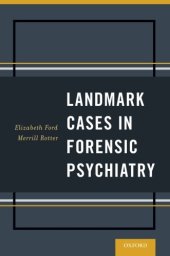 book Landmark cases in forensic psychiatry