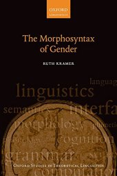 book The Morphosyntax of Gender