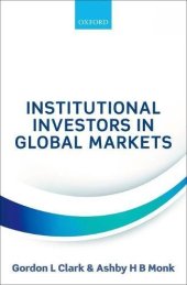 book Institutional investors in global markets