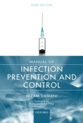 book Manual of infection prevention and control