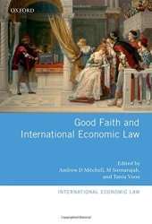 book Good faith and international economic law