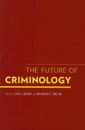 book The future of criminology