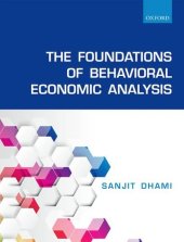 book The foundations of behavioral economic analysis